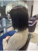 グレージュカラーダブルカラーハイライトカラーケアブリーチ