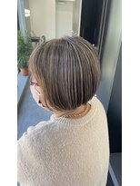 ゴウトゥデイシェアサロン 町田店(GO TODAY SHAiRE SALON)&nbsp;白髪ぼかしコントラストハイライト