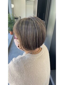ゴウトゥデイシェアサロン 町田店(GO TODAY SHAiRE SALON) 白髪ぼかしコントラストハイライト