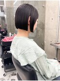 ミニボブ×透明感カラーR-7