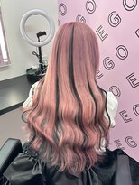 エゴ 池袋(EGO)&nbsp;ピンクカラー/エクステ/ハイライト/池袋