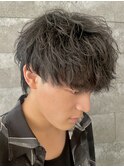 メンズマッシュツイストスパイラルパーマメンズパーマ