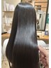 【髪質改善x縮毛矯正】煌水・艶ストレート＋カット＋超音波トリートメント