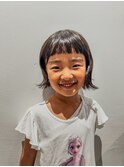 女の子のキッズカット