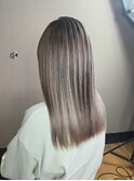 エアタッチホワイトミルクティバレイヤージュ