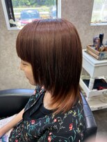 ボブフルール(BOB fleur)&nbsp;シャーベットオレンジカラー