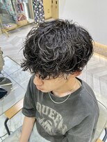 ゼスト フィーノ(ZEST fino) 【三谷】予約殺到!!シャドウパーマがカッコよすぎる◎