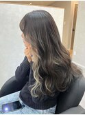 インナー　ホワイトベージュ　ブリーチ