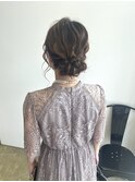 大人シニヨンヘアセット*