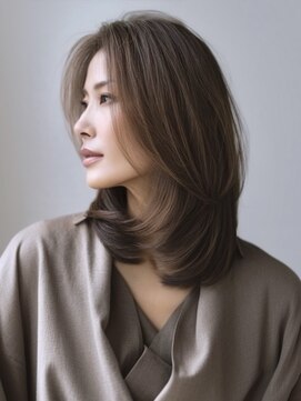 アルトリスト(Altruist Aging×HAIR&SPA) ☆イメチェンピンクベージュアンブレラカラー前髪クールショート