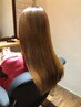美髪縮毛矯正＋カラー＋カット＋3ステップＴＲ￥22000　全体+￥1100～