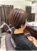 大人ショートボブ