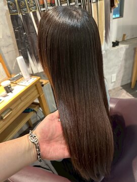 アフィナー(Afinar) 【横浜/横浜駅】美髪ストレート×暗髪ロング