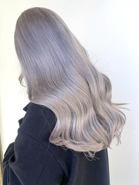 サンクマーケット 渋谷(cinq MARKET) 渋谷ブリーチカラーハイトーンカラーシルバーアッシュ30代40代