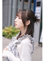 クム(kumu)&nbsp;【kumu】ミディアムレイヤー/顔周りカット/栄/名古屋