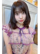 ファイン 美容室 深川店(FINE) 透明感髪質改善カラー◎ミニボブ×外ハネ30代40代小顔カット