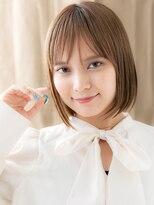 モッズヘア 越谷(mod's hair) ココアブラウン/ミルクティーブラウン/内巻きボブヘアe