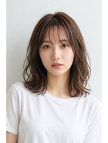 エマ(emma)&nbsp;ゆるふわパーマ/シースルーバング/小顔レイヤー/大人可愛い