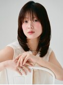*くびれレイヤーカットダークパープル*【Zina川崎】