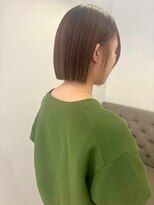エルフレームバイワンラヴェスト(L'FLAME by one Lovest)&nbsp;ミルクティーベージュダブルカラーインナーカラーショートボブ