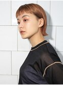20代30代40代50代レディース韓国ハイトーンショートオン眉
