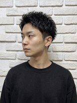ビランチェ 池袋(bilancia)&nbsp;ツーブロック刈り上げショートアクティブショートアップバング