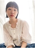 外ハネミニボブ