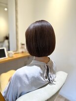 ハッコ 下赤塚店(hacco)&nbsp;艶髪ボブ/グレージュカラー/ニュアンスカラー/内巻き