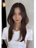 [安藤指名限定]ケアカラー＋メンテナンスカット＋髪質改善トリートメント