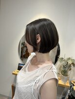 ノエル ヘアー アトリエ(Noele hair atelier)&nbsp;Noele あごライン丸みショートボブ