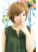 小顔すっきり大人ショート