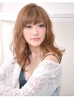 セリオン 調布 つつじヶ丘 調布店(CES LIONS)&nbsp;ミルクティーカラー×抜け感　【セリオン】