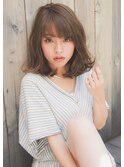 ほつれウエーブパーマで可愛く【Ａｉｎａ伊藤彩】