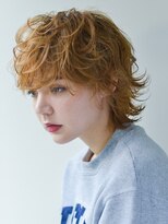 アトリエイトワ(atelier ittowa)&nbsp;くびれヘア/ハイライトカラー/アプリコットオレンジ/美髪/ 156