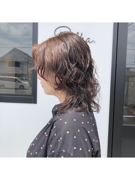 ポルカドット(polka.) ウルフパーマ