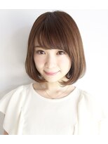 ロミー 本厚木(ROMMY.)&nbsp;流し前髪　ナチュラルボブ　艶髪　イルミナカラー☆