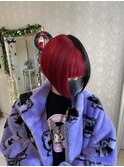 ド派手ツートンカラー