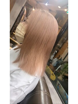 ラフ 難波店(LAFF) #黒髪#ボブルフ#ネビージュ#小顔#ワンレン