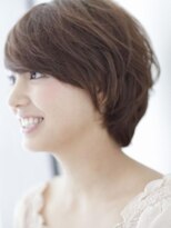 ラルジュ(large)&nbsp;【large】大人かわいいマッシュボブ/グレーアッシュ/抜け感ヘア