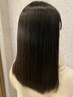 【学割U24】カット＋コスメ低温縮毛矯正　￥9900