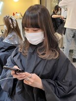 サロンドミルク 溝の口店(salon de MiLK)&nbsp;20代30代40代/インナーカラー/レイヤーカット［溝の口］