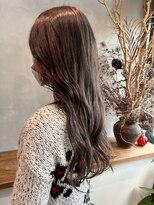 グランツ(GLANZ)&nbsp;透け感ロング[グレージュカラー/ニュアンスカラー]◎20代30代