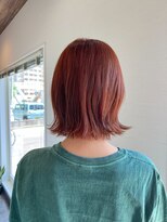 ミルヘアデザイン(mil hair design)&nbsp;オレンジカラー