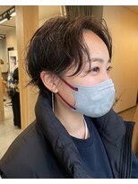 サンド 表参道(sand)&nbsp;ボブパーマ20代30代40代イヤリングカラー大人可愛い