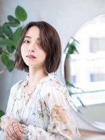 ララルーモ(LaＬaｒＯomo)&nbsp;抜け感ベージュ×ミディアムボブ