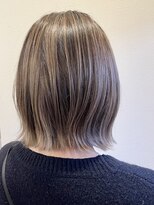 バルバル ヘアデザイン(balbal hairdesign) 外ハネボブ×バレイヤージュ