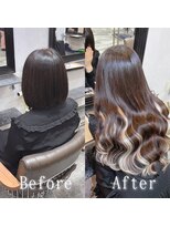 ARビューティー ギンザ(AR Beauty Ginza)&nbsp;チョコレート×ホワイトベージュ#シールエクステ#韓国#銀座