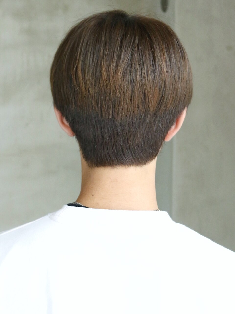 ツーブロック韓流マッシュ流行ノーセットシースルー：L202321263