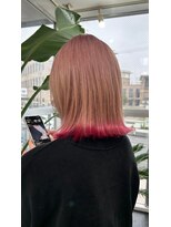 オルオル(OLU OLU) ピンクエンドカラー