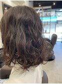 ミディアムロングパーマ